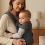 Marsupio ergonomico regolabile: il dettaglio che trasforma comfort e postura durante la crescita