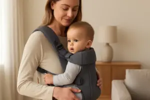 Marsupio ergonomico regolabile: il dettaglio che trasforma comfort e postura durante la crescita
