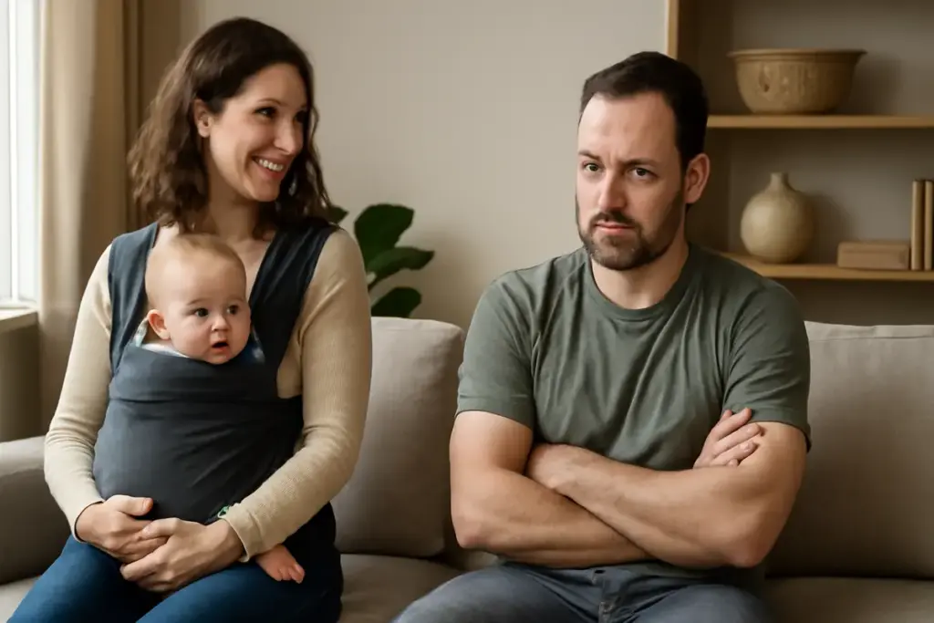 Cosa fare se il papà è scettico sul babywearing? Esperienze di famiglie che hanno cambiato idea