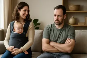 Cosa fare se il papà è scettico sul babywearing? Esperienze di famiglie che hanno cambiato idea