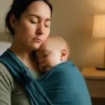 Come il babywearing influisce sul sonno dei bambini? Le evidenze scientifiche su ritmi e qualità del riposo