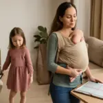Come conciliare babywearing e sorelline/o fratellini autonomi: strumenti organizzativi che semplificano le giornate