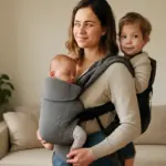 Marsupi evolutivi: il sistema di adattamento che rende facile portare neonati e toddler senza cambiarli