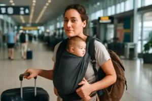 Andare in vacanza col babywearing: i vantaggi pratici che semplificano ogni viaggio