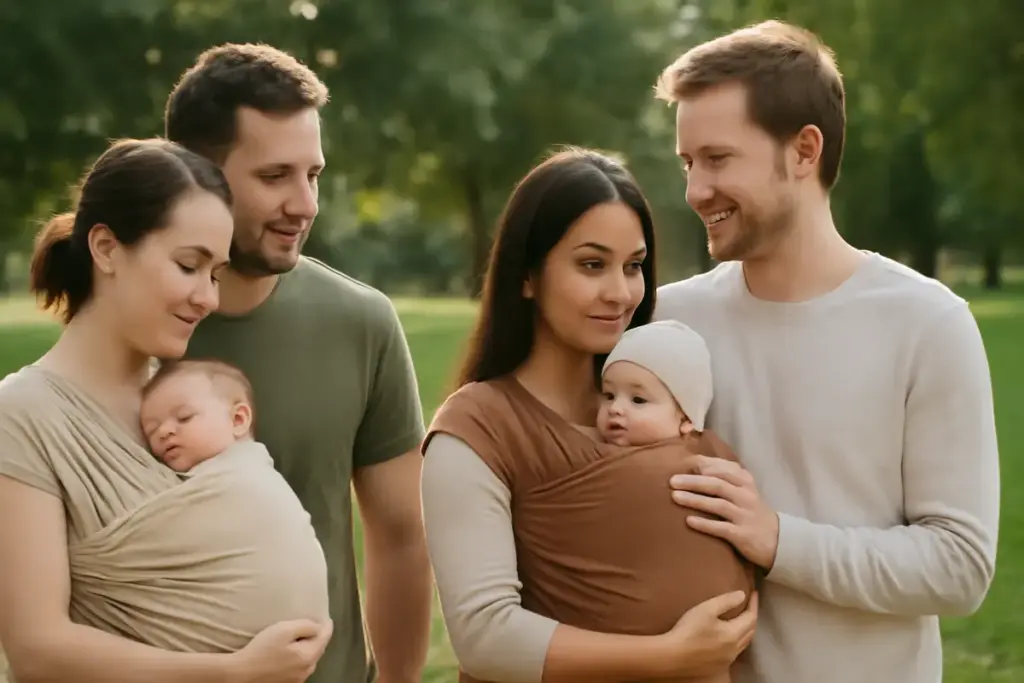 Portare il bambino riduce davvero il rischio di pianto inconsolabile? La testimonianza delle famiglie che hanno adottato questa pratica