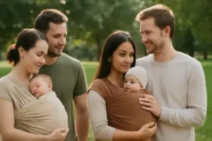 Portare il bambino riduce davvero il rischio di pianto inconsolabile? La testimonianza delle famiglie che hanno adottato questa pratica