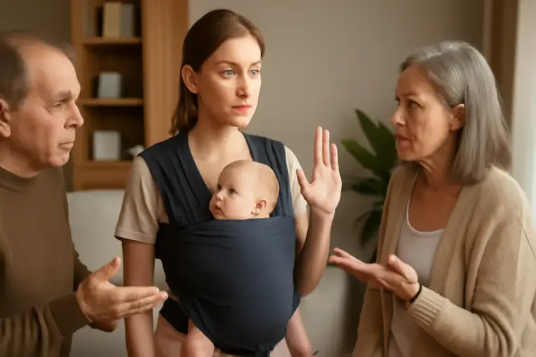 Come affrontare i pregiudizi familiari sul babywearing: risposte utili per vivere le scelte in serenità