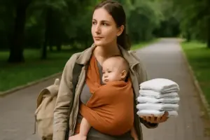 Come organizzare le giornate fuori con babywearing e pannolini lavabili: suggerimenti anti-stress