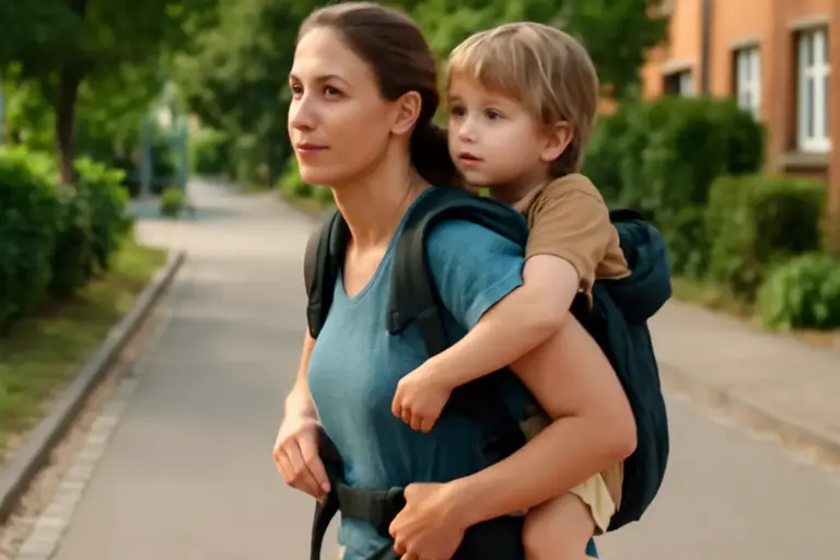 Portare bimbi più grandi: strategie pratiche per prolungare il babywearing senza affaticarsi