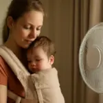 Bambino suda molto in fascia? Soluzioni per regolare il microclima senza rinunciare al contatto