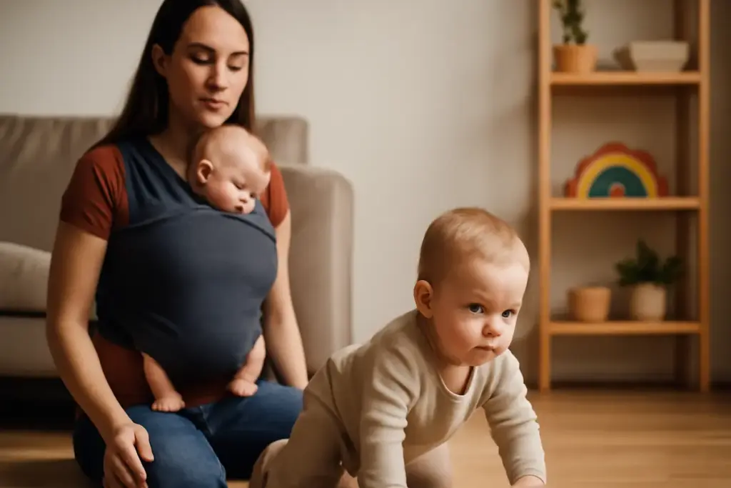 Babywearing e sviluppo motorio: cosa cambia davvero nei primi mesi di crescita