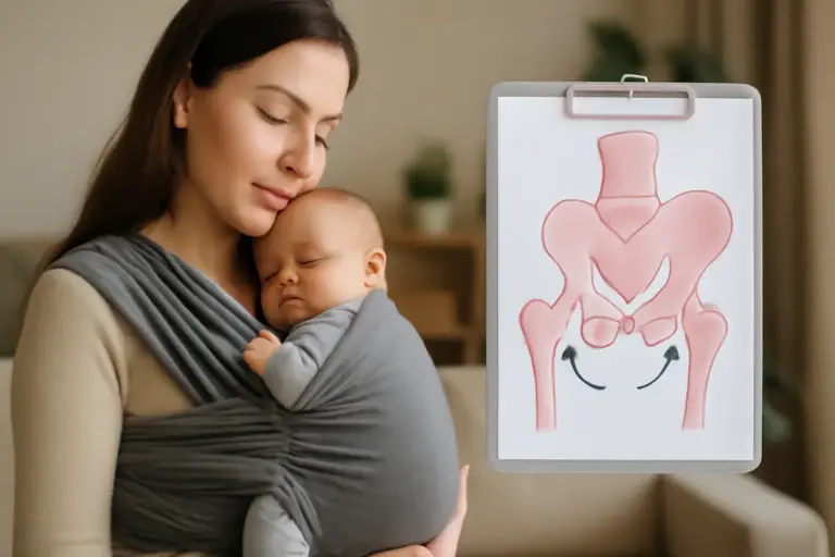 Babywearing e prevenzione della displasia dell’anca: il meccanismo fisiologico che supporta la crescita corretta delle anche